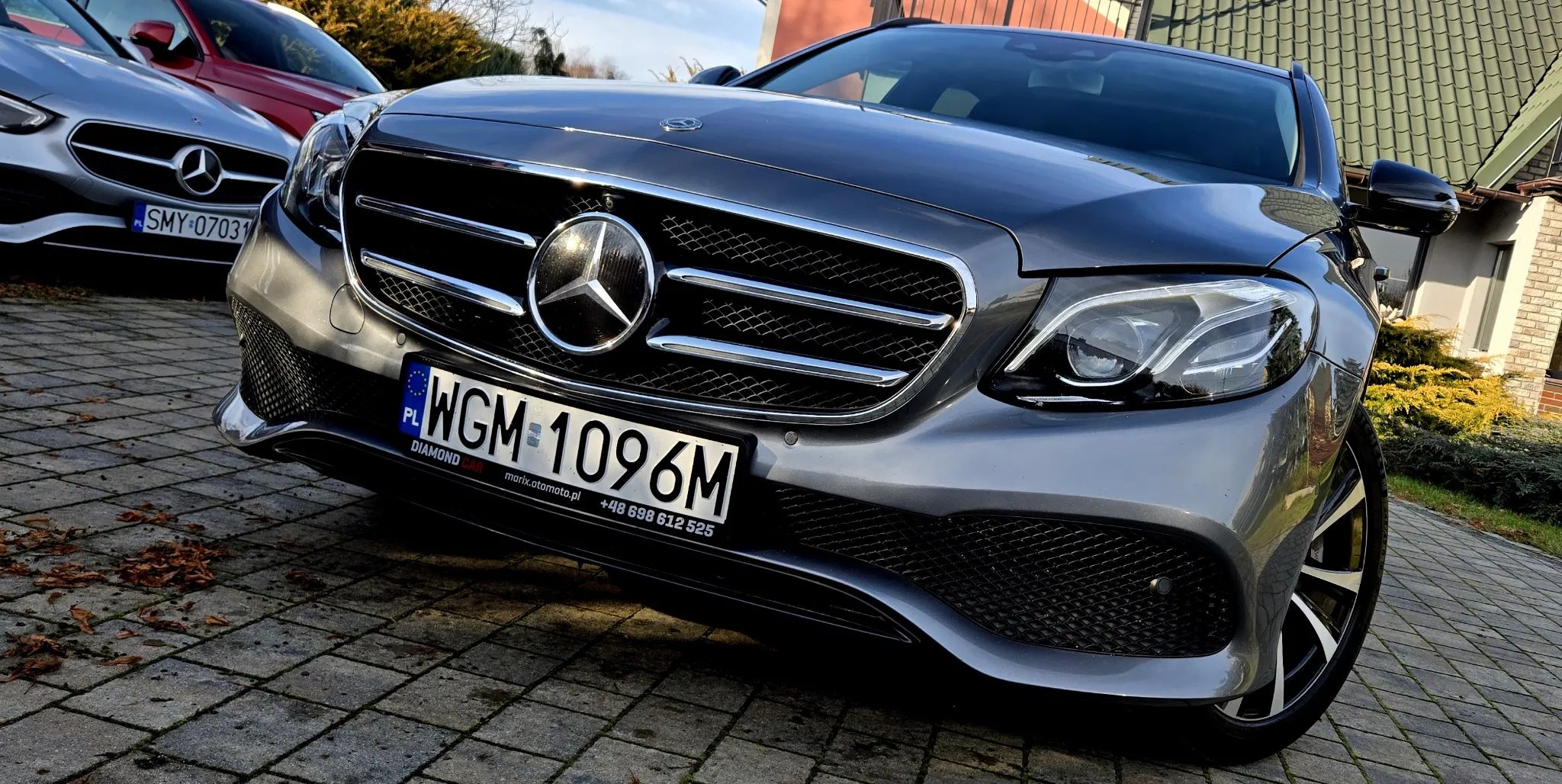 Mercedes Klasa E Tronic 2019 - przód/bok